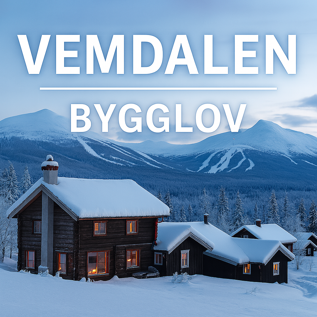 Bygglov i Vemdalen – för din fjällstuga året runt