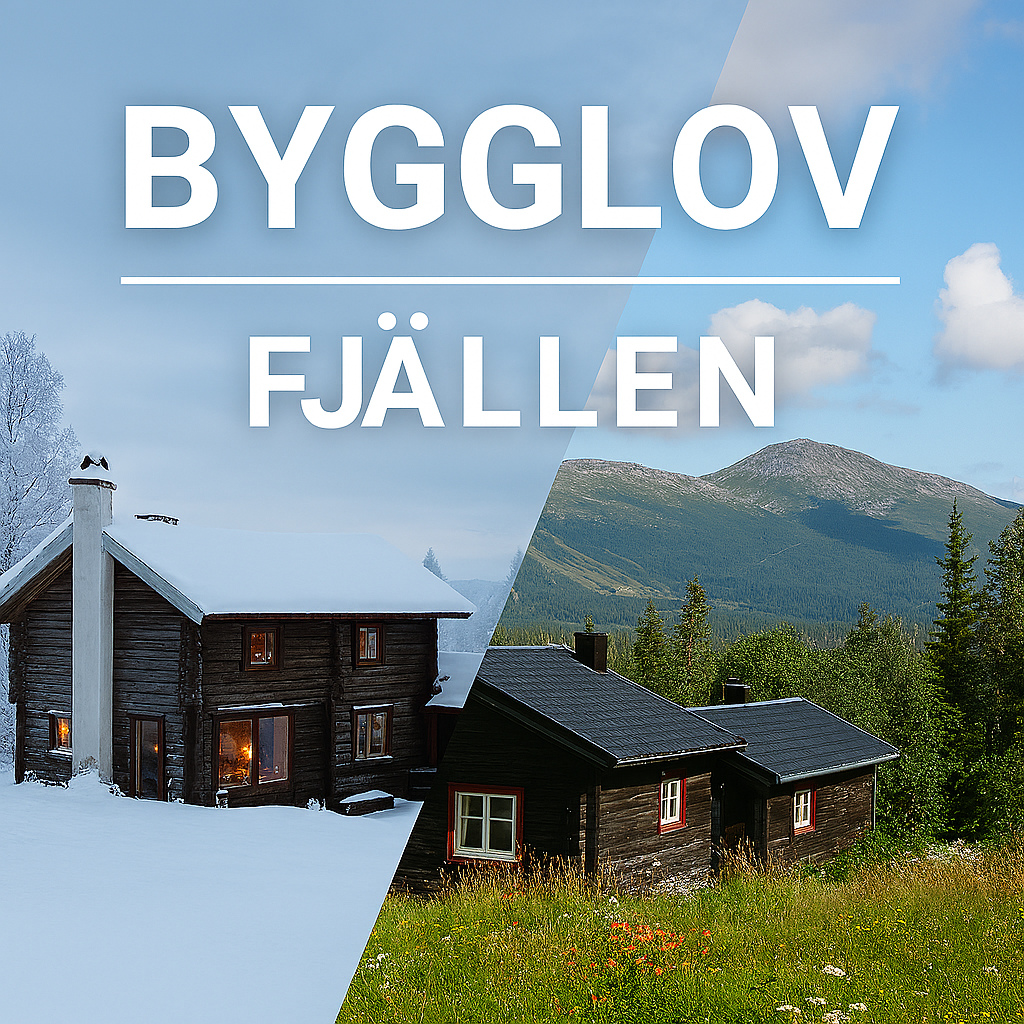 Bygglov i Fjällen – din stuga för alla årstider