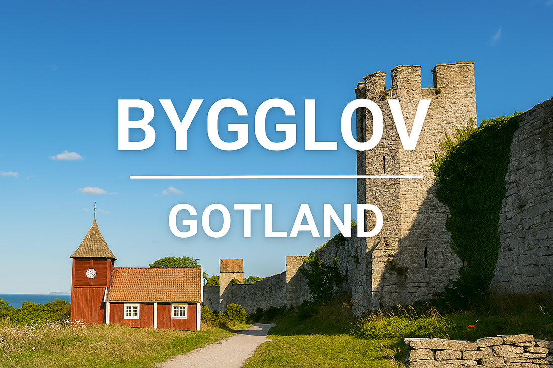 Bygglov på Gotland – vi hjälper dig skapa ditt drömhus vid havet