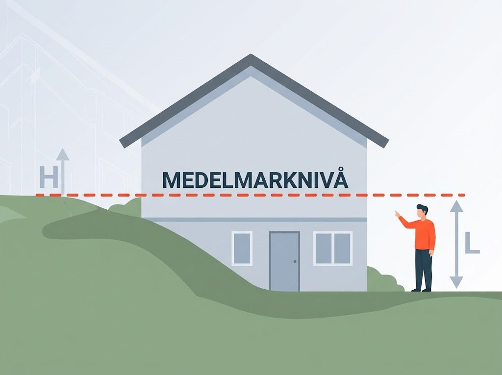 Beräkning av medelmarknivå